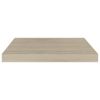 Floating Wall Shelf Oak 19.7"x9.1"x1.5" MDF