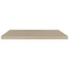 Floating Wall Shelf Oak 31.5"x9.3"x1.5" MDF