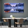 3 Panels Framed Nature Landscape Canvas Wall Art Decor,3 Pieces Mordern Canvas Decoration Painting for Office,Dining room,Living room, Bedroom Decor-R