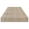 Floating Wall Shelf Oak 31.5"x9.3"x1.5" MDF