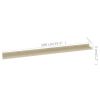 Wall Shelves 2 pcs Sonoma Oak 39.4"x3.5"x1.2"