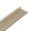Wall Shelves 4 pcs Sonoma Oak 45.3"x3.5"x1.2"