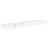 Wall Shelves 4 pcs High Gloss White 15.7"x3.5"x1.2"