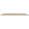 Floating Wall Shelf Oak 47.2"x9.3"x1.5" MDF