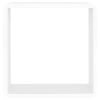 Wall Cube Shelves 3 pcs White MDF