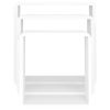 Wall Cube Shelves 3 pcs White MDF
